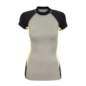 Women's Short Sleeve Rashguard - Beach